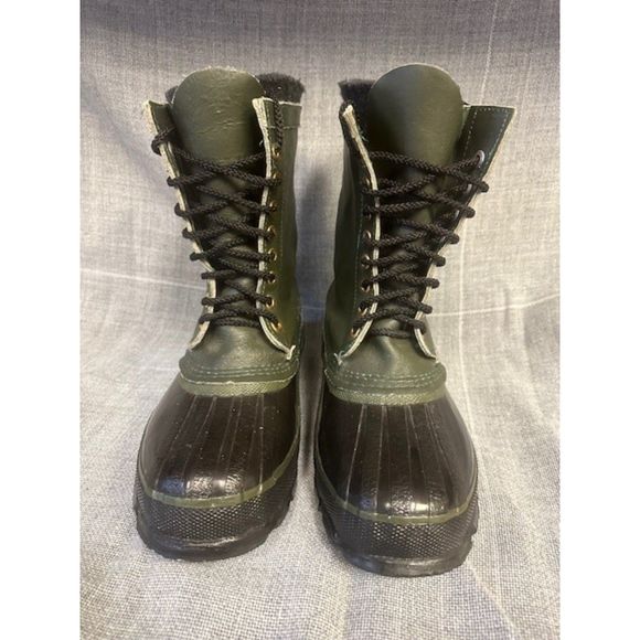 World Famous SubTemp Steel Shank Green Winter Boots Removable Wool Lining Mens 8 main image 9